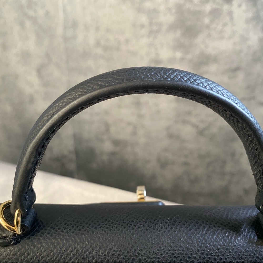 Hermès Mini Kelly (20cm) in black Epsom leather - Picture 14 of 16